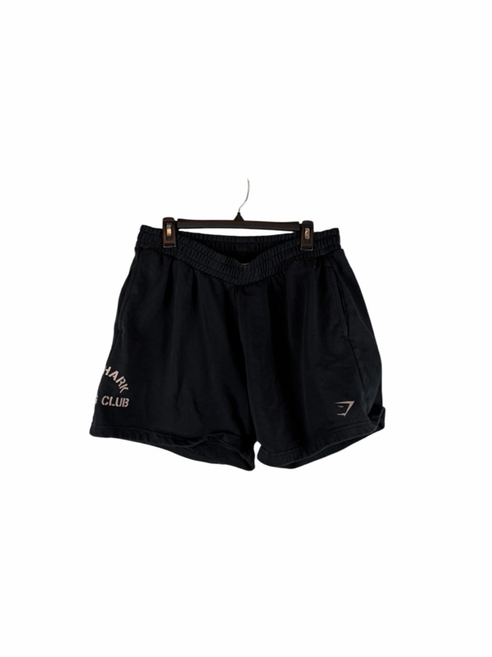Gymshark Lifting Club Black High Waist Sweat Shorts Size XXL